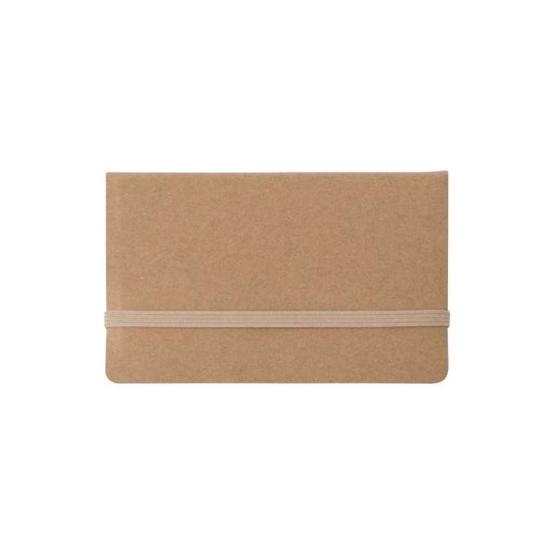 Bjorn cardboard case - Notepad at wholesale prices