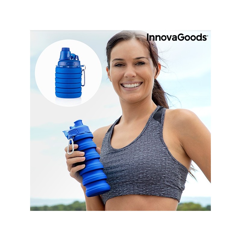 Bentle Silicone Folding Bottle InnovaGoods - Innovagoods products at wholesale prices